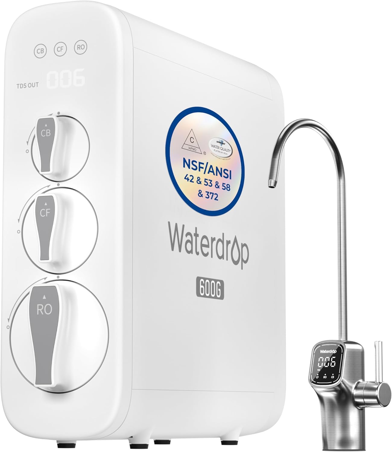 G3P600 Tankless 8-Stage Reverse Osmosis System
