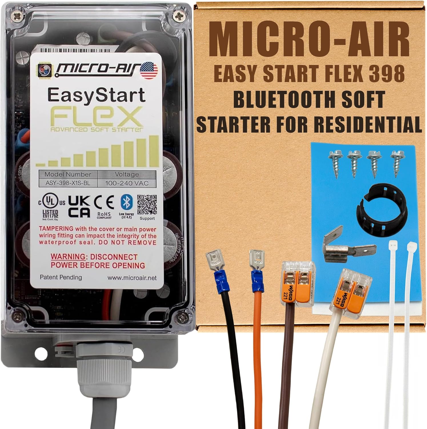 Easystart Flex 398 – Bluetooth Soft Start Kit for AC