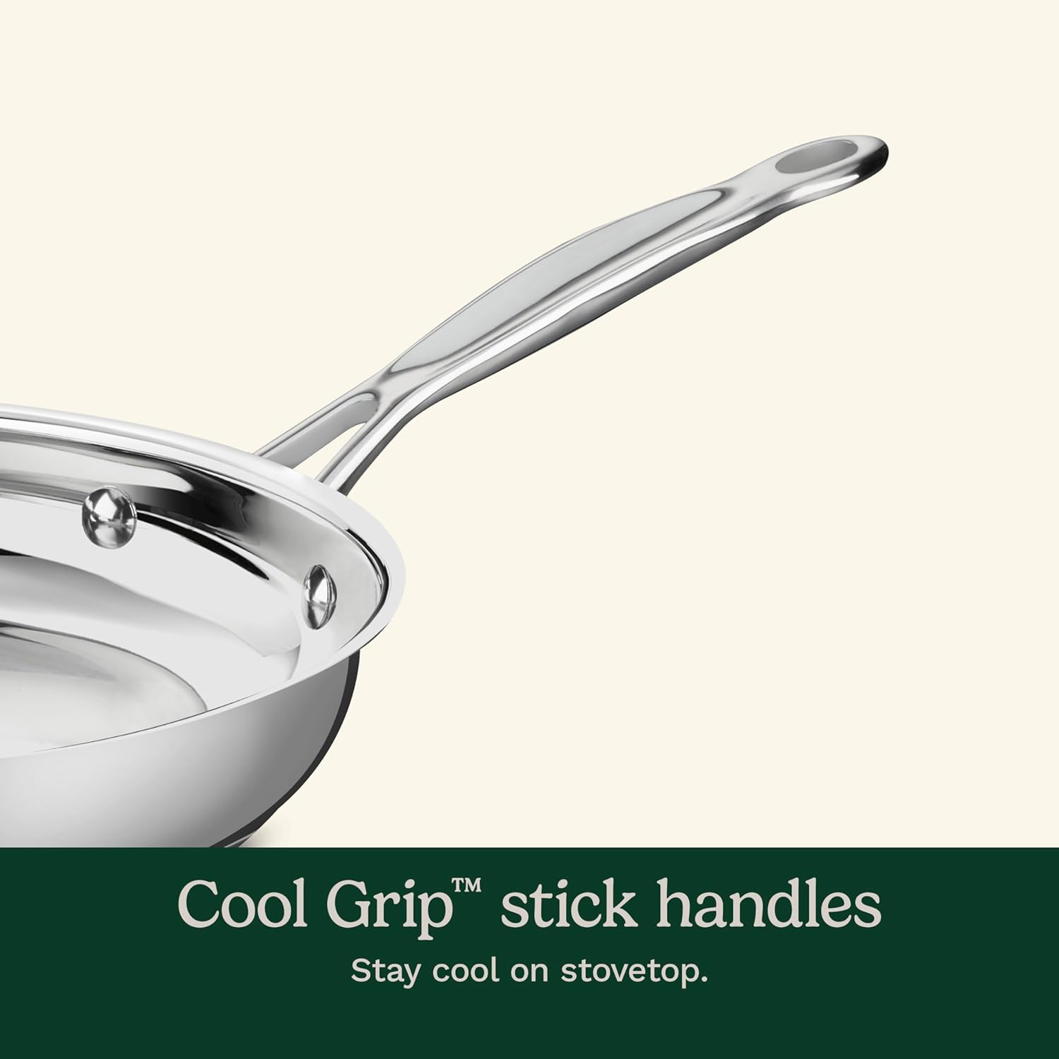 17-Piece Chef’s Classic Stainless Steel Cookware Set