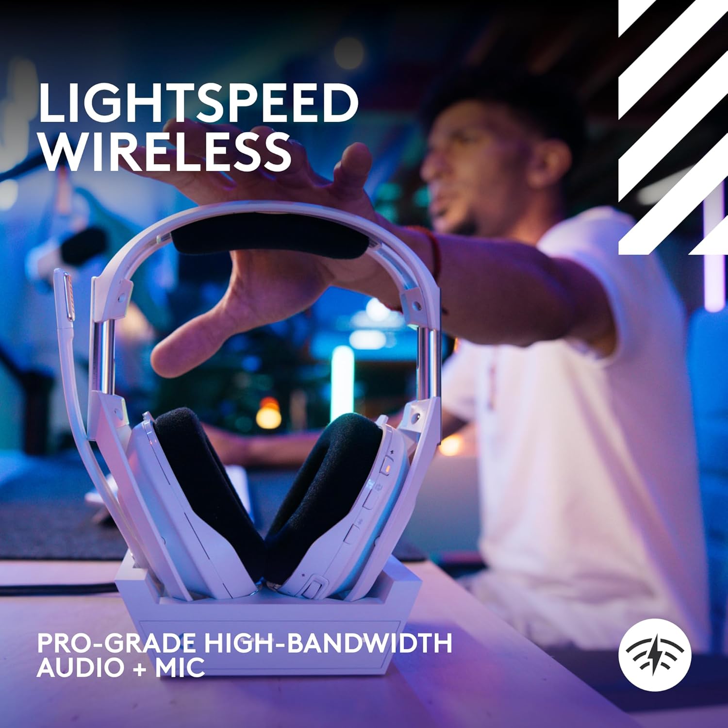 Astro A50 Wireless Gaming Headset with Base Station