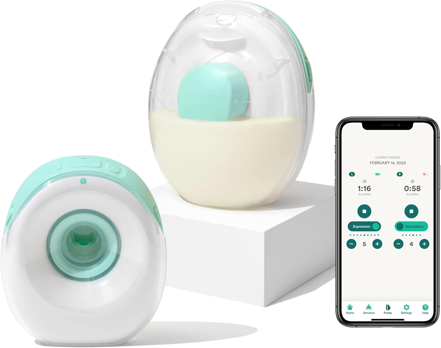 Go Hands-Free Breast Pump – Portable Electric Double Pump