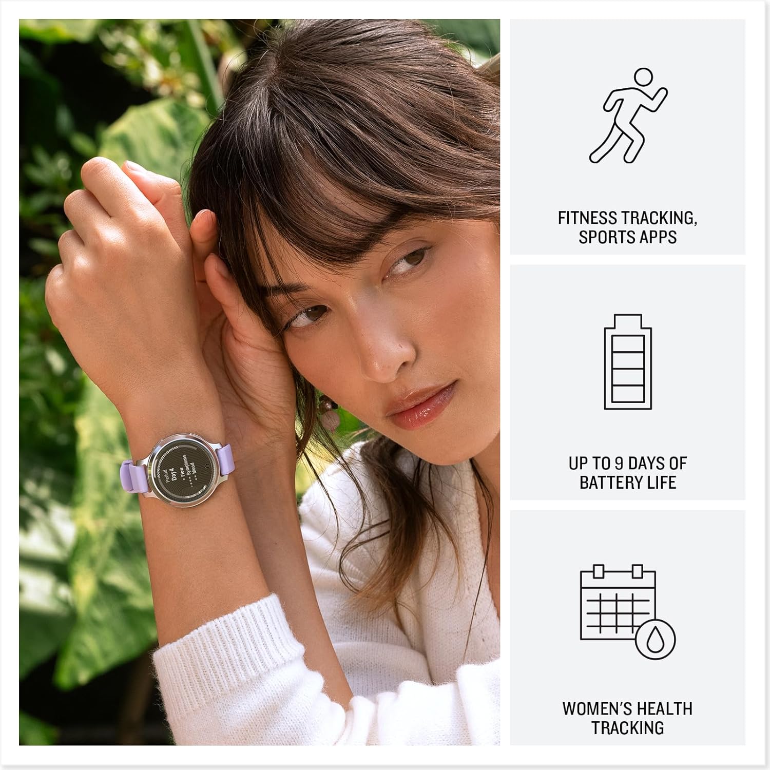 Active Smartwatch with Built-In GPS