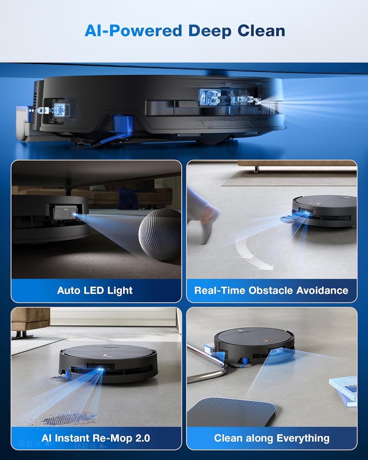 Deebot X9 Pro Omni Robot Vacuum and Mop System