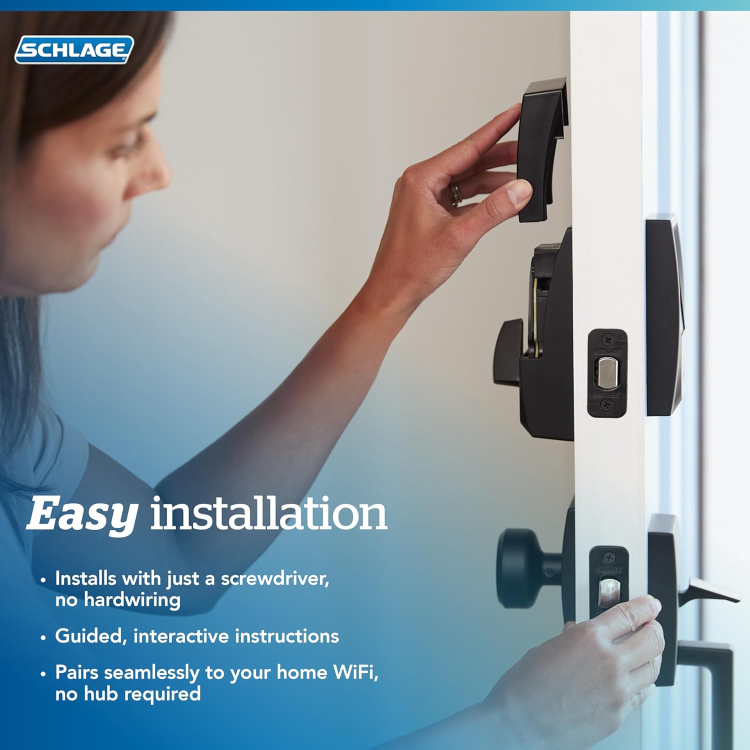 Encode Smart Wifi Deadbolt Lock – Keyless Entry
