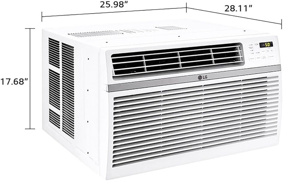 8,000 BTU Window Air Conditioner, Remote & Quiet