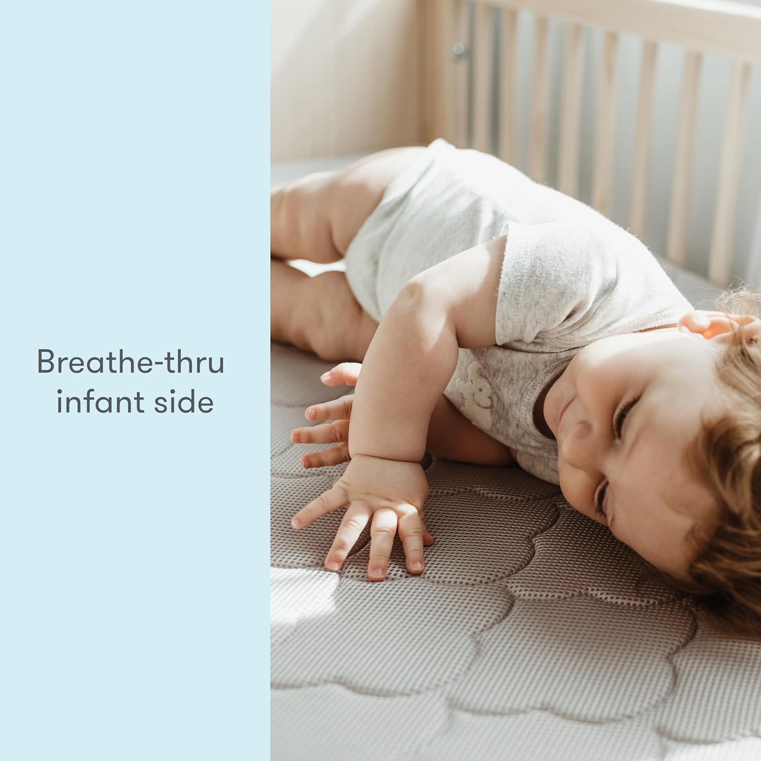 Crib Mattress & Toddler Bed – Waterproof & Breathable