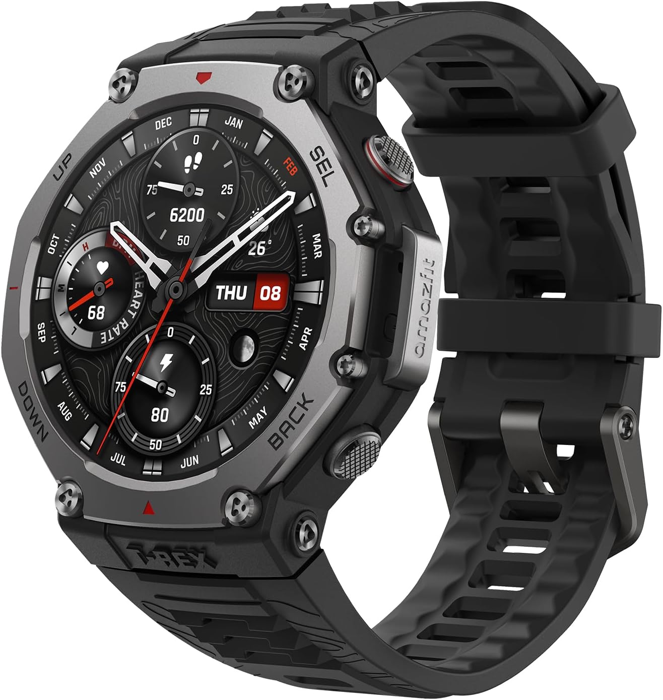 AMAZFIT T-Rex 3 Outdoor Smart Watch with GPS & Navigation