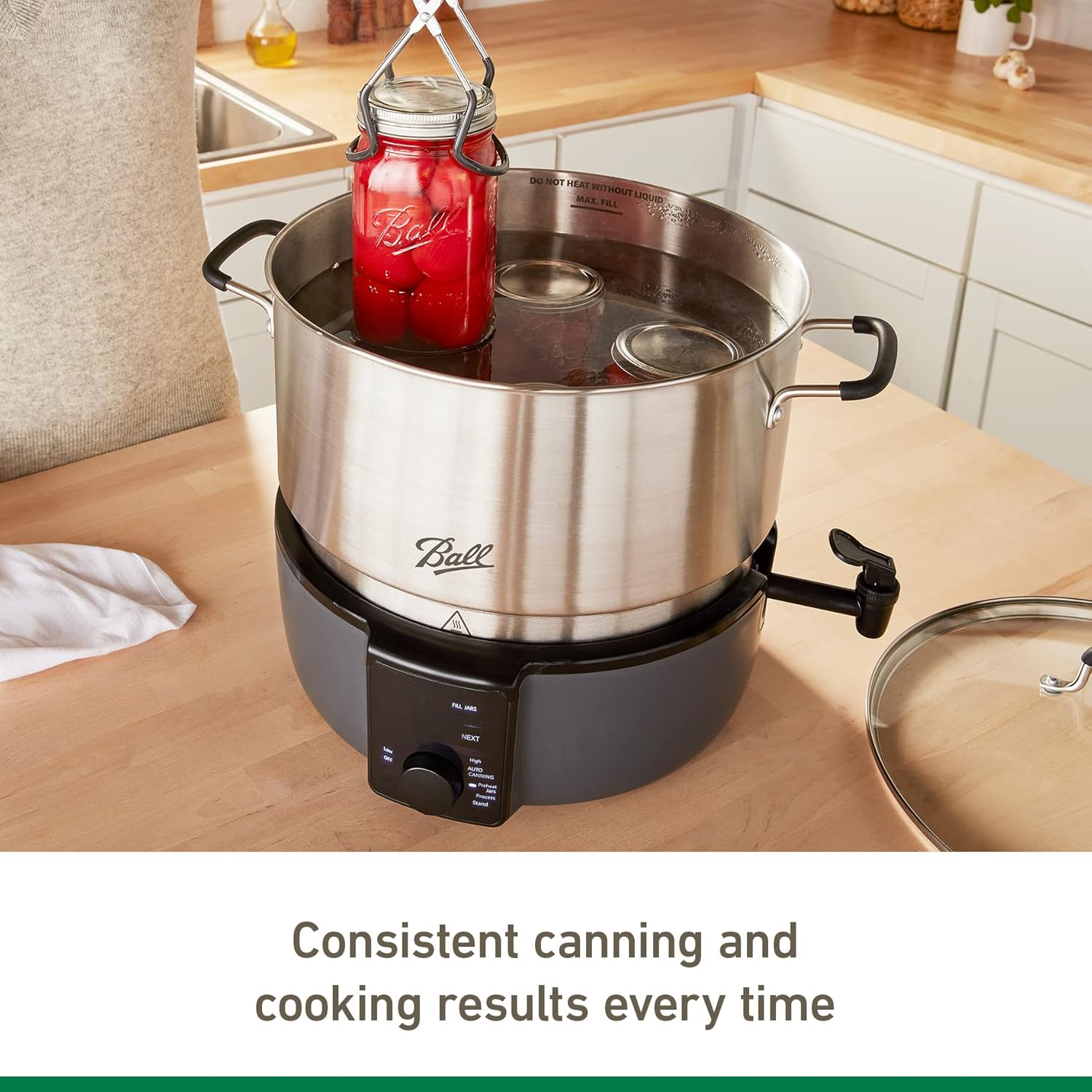 BALL Easycanner Electric Water Bath Canner – Home Canning Tool