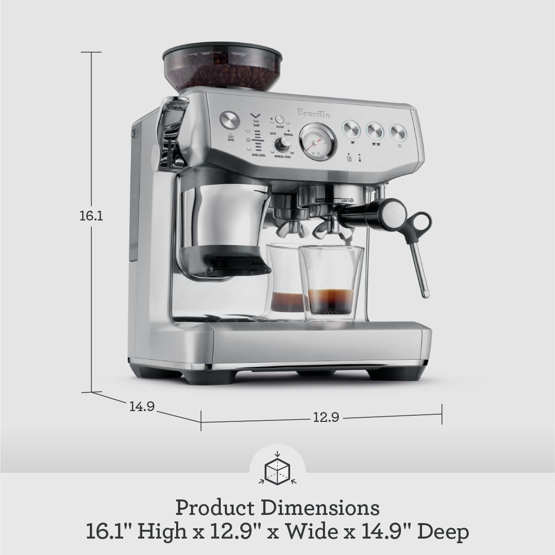 Barista Express Impress Espresso Machine – Steel