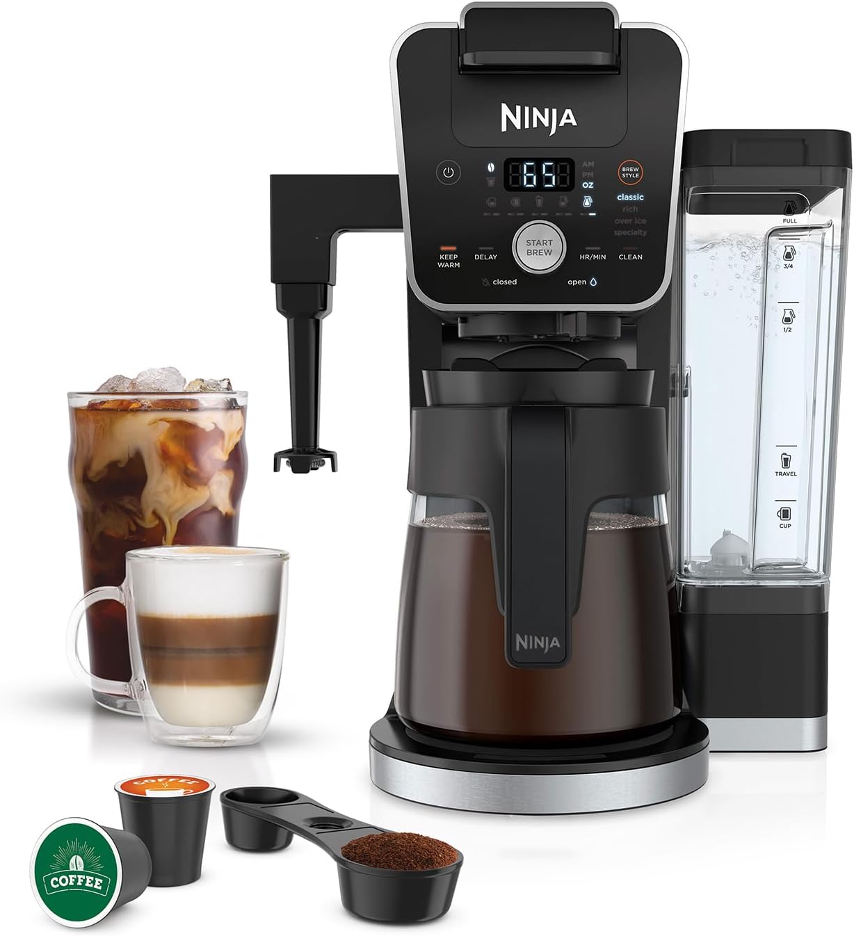 Drip Coffee Maker DualBrew Pro K-Cup Combo 12 Cup