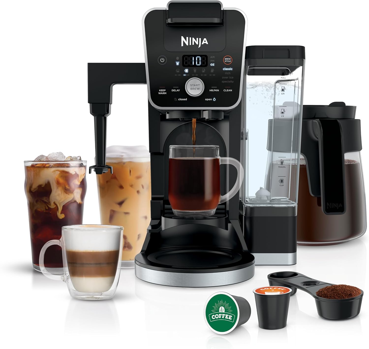 Drip Coffee Maker DualBrew Pro K-Cup Combo 12 Cup