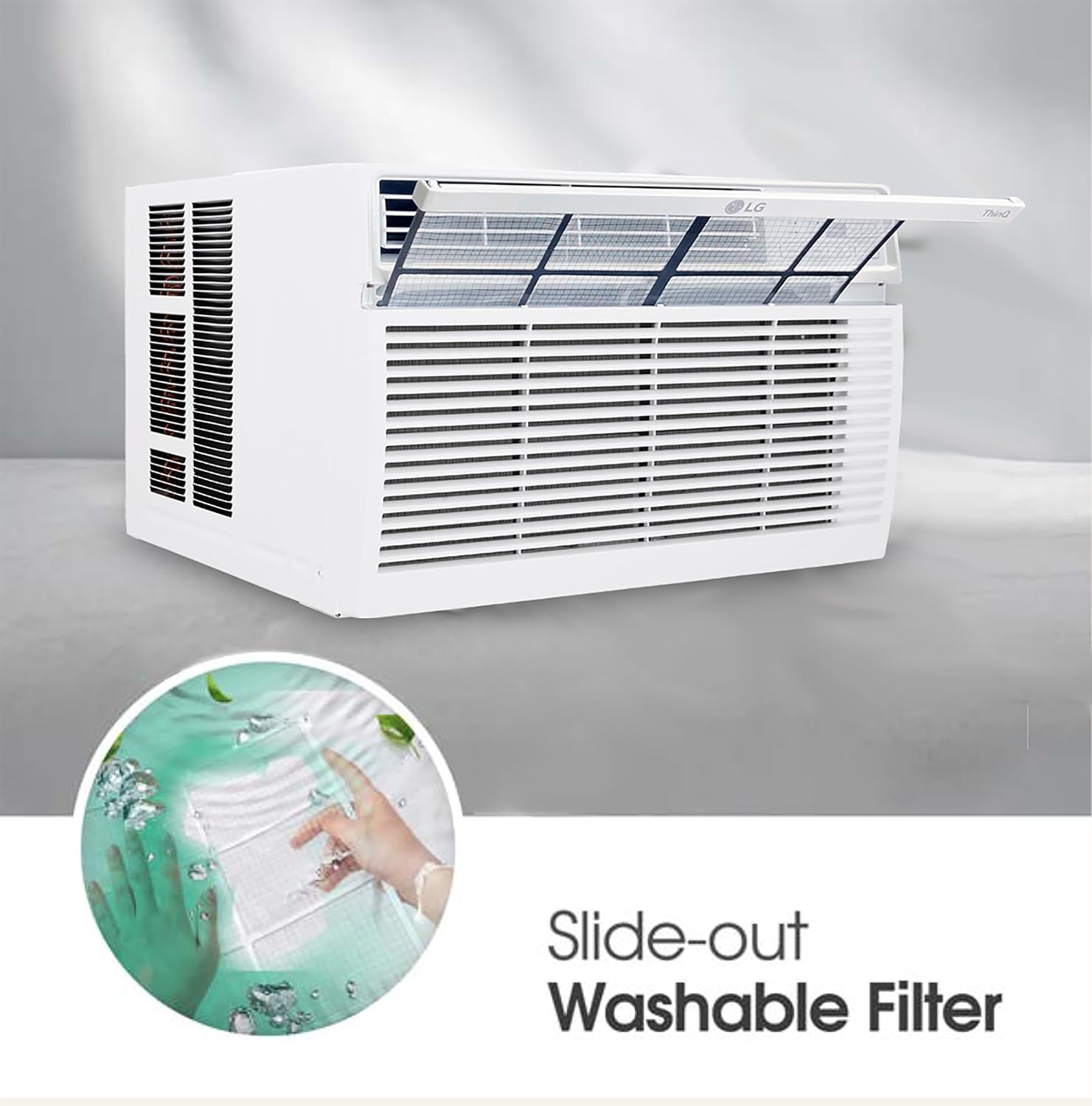 8,000 BTU Window Air Conditioner, Remote & Quiet
