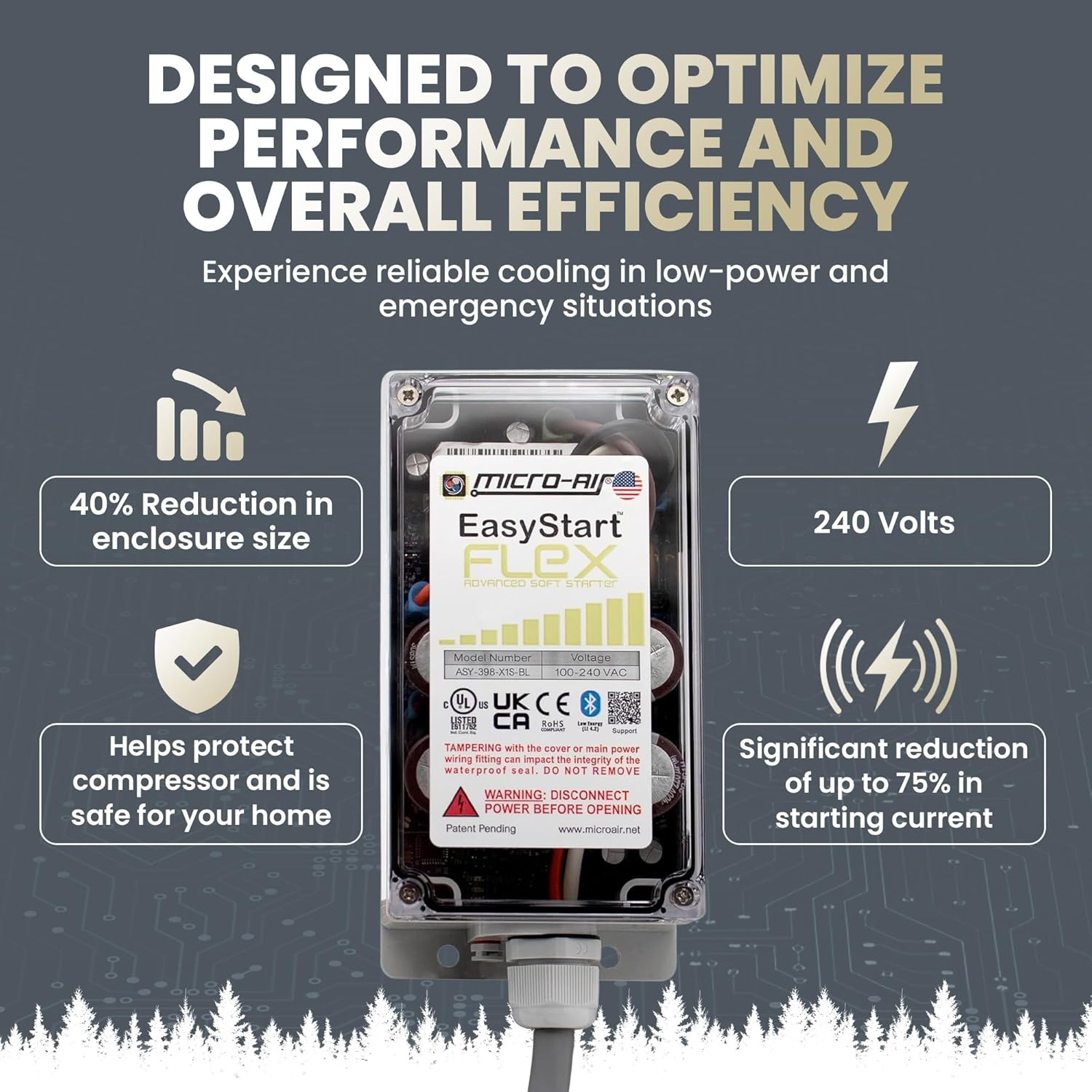 Flex 398 – Bluetooth Soft Start Kit for AC