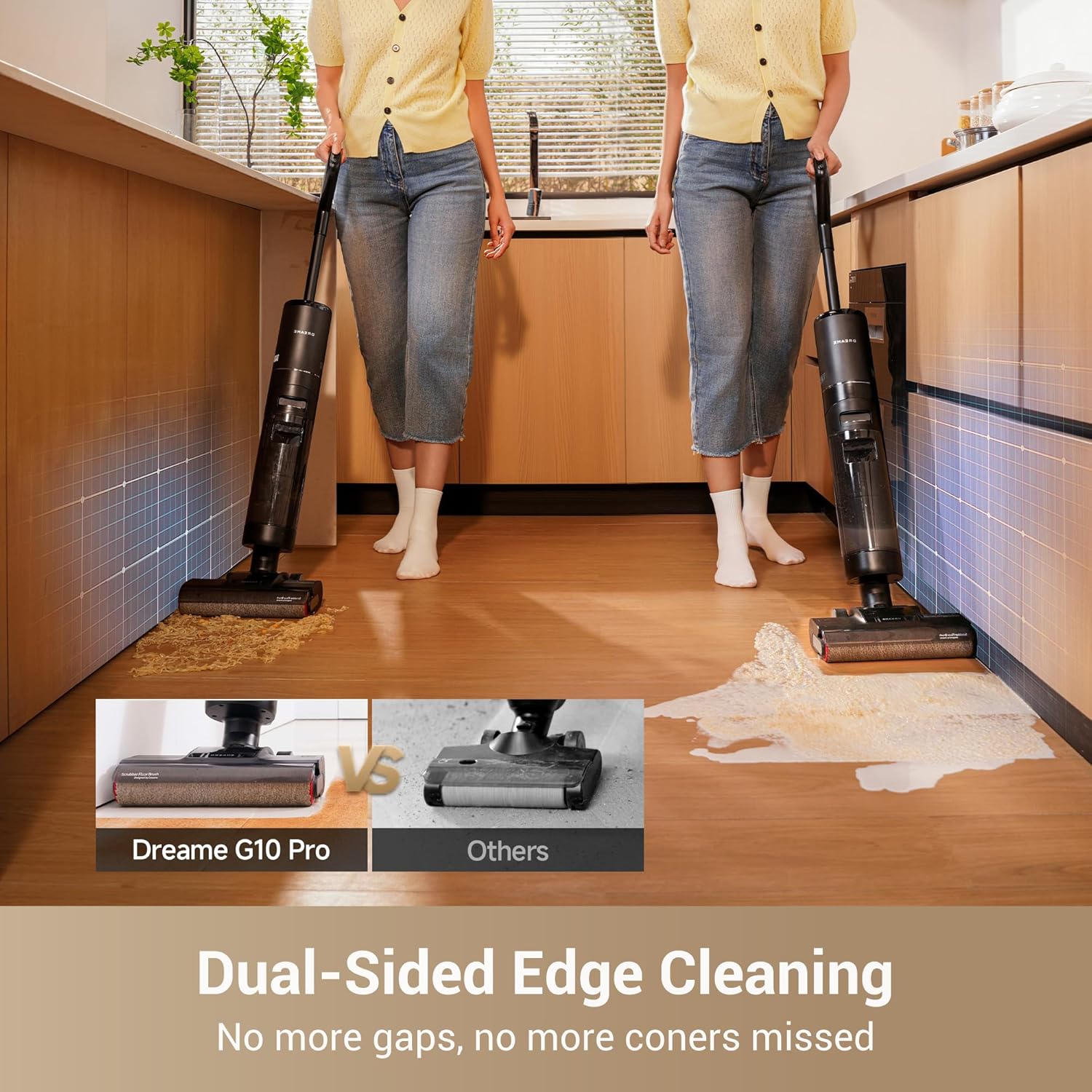 G10 Pro Wet Dry Vacuum Mop with Self-Cleaning
