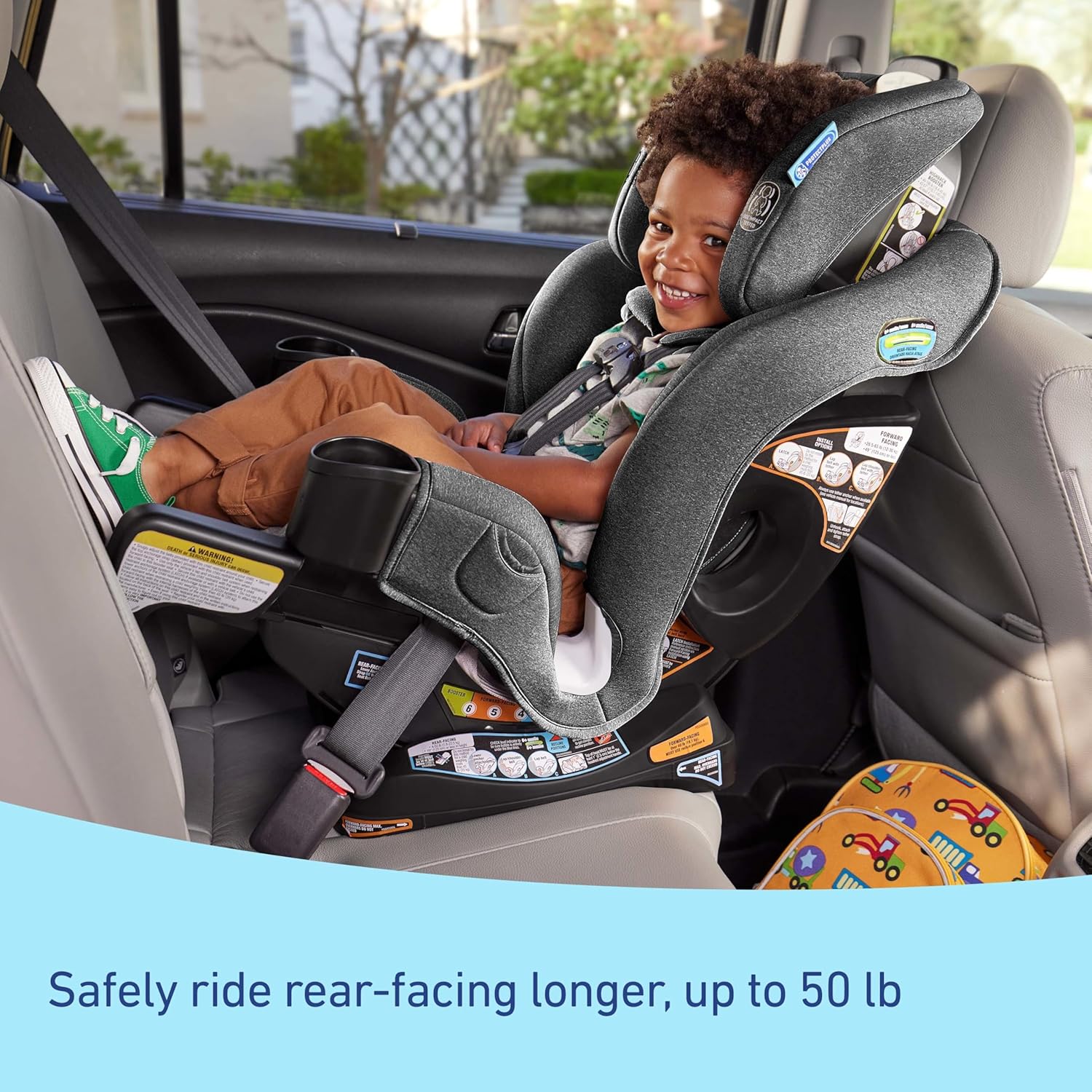 Extend2Fit Convertible Baby Car Seat – Adjustable Legroom