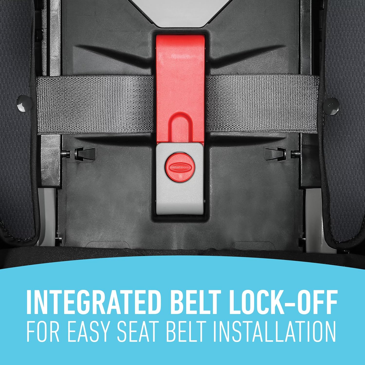4Ever Dlx 4-In-1 Car Seat – Grey, Infant to Toddler