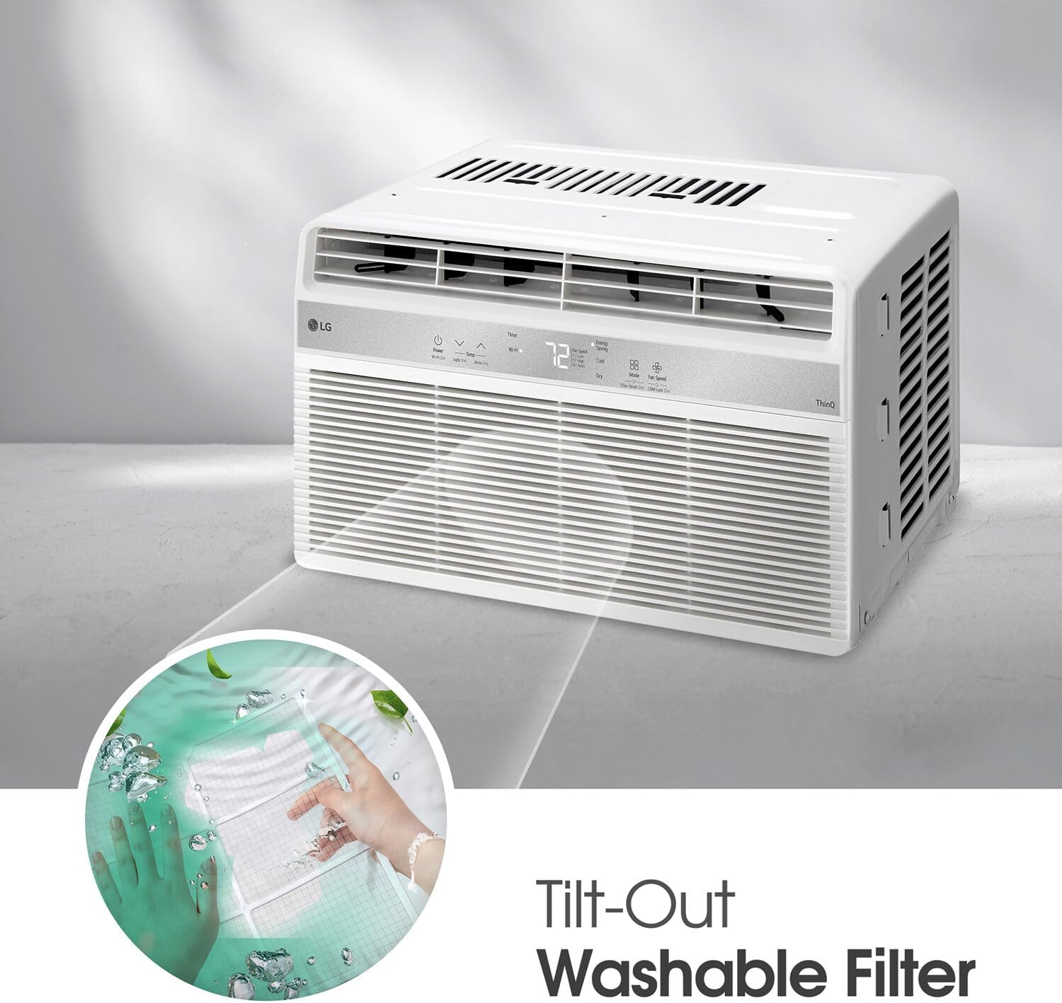 8,000 BTU Window Air Conditioner, Remote & Quiet