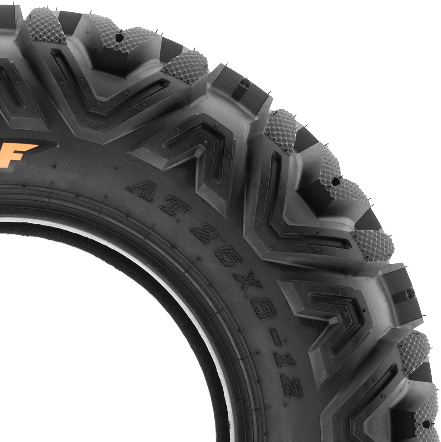 ATV UTV All-Terrain Tires Set of 4 25X8-12 25X10-12