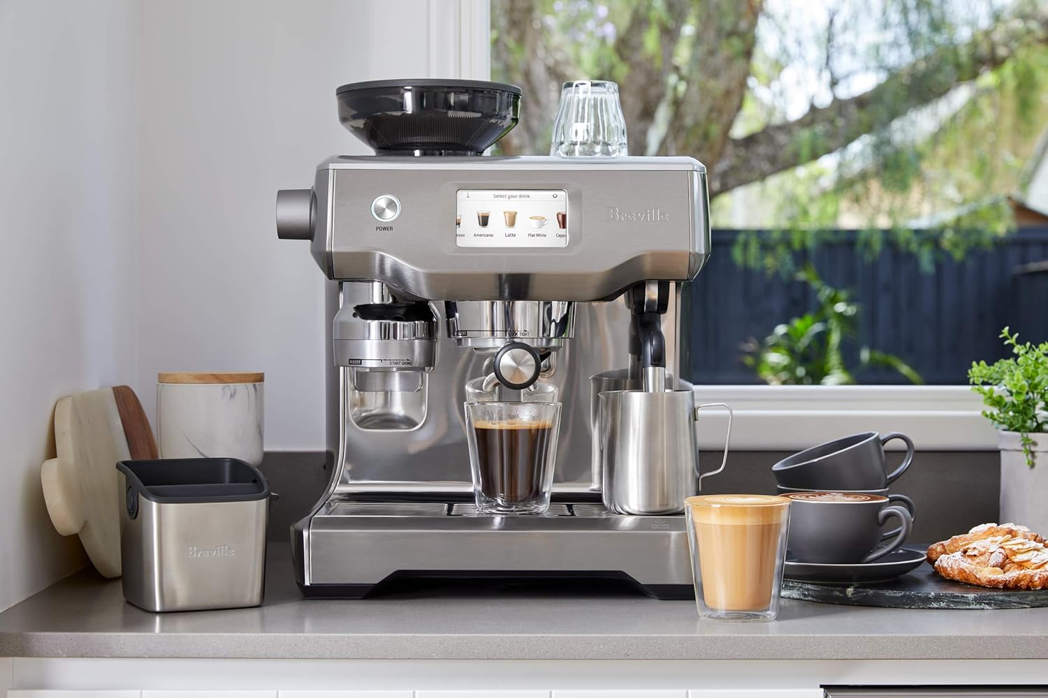 Barista Touch Espresso Machine BES880BSS – Steel