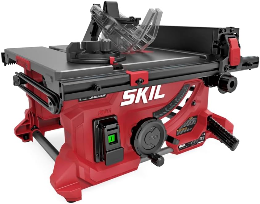 15 Amp 10′′ Jobsite Table Saw with Folding Stand