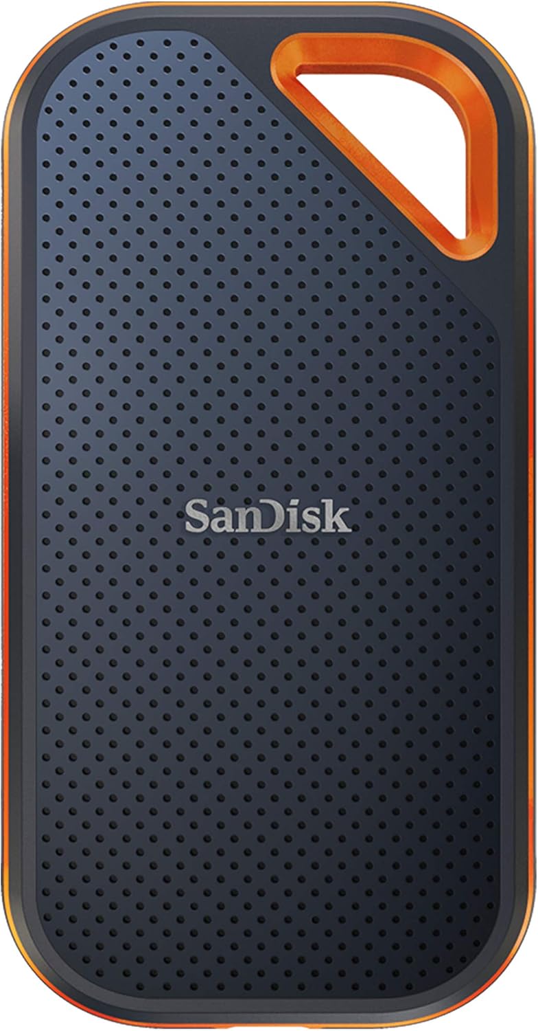 4TB Extreme Pro Portable SSD – 2000MB/s, USB-C, IP65