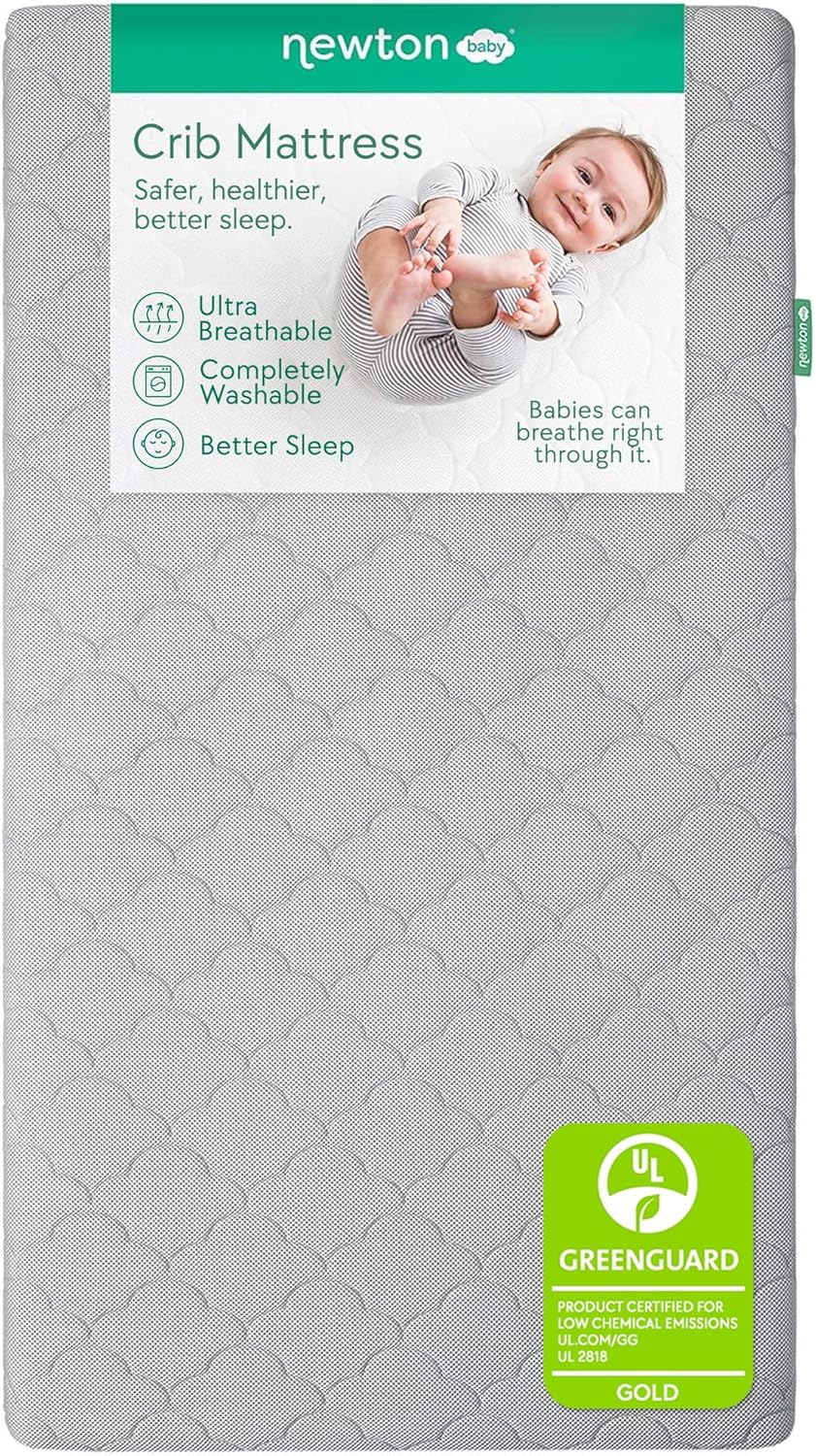 BABY Crib Mattress & Toddler Bed – Waterproof & Breathable