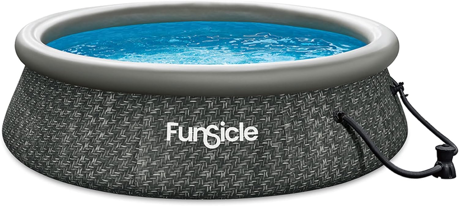 12ft x 36in Quickset Inflatable Ring Pool Set