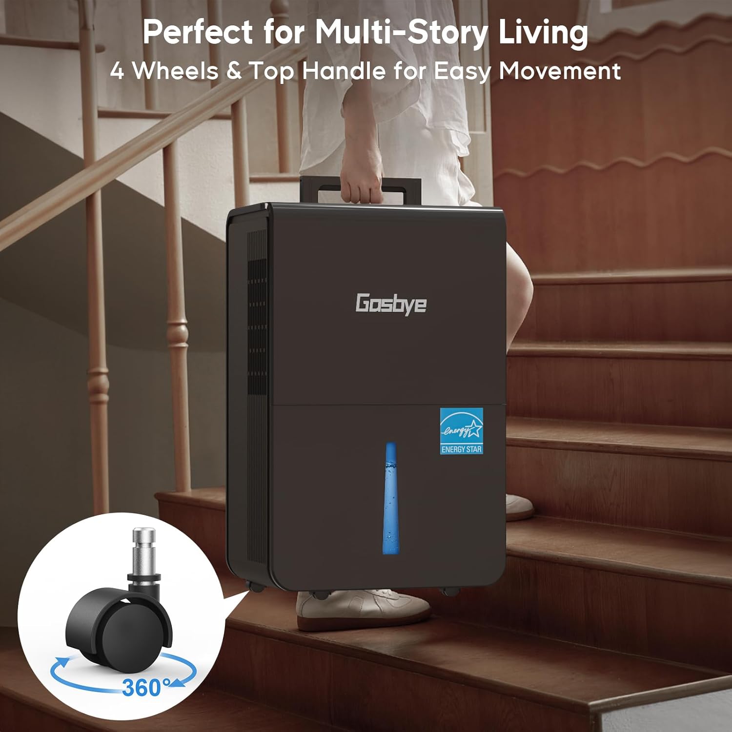 Energy Star 2024 4500 Sq.Ft. Dehumidifier – 115 Pints