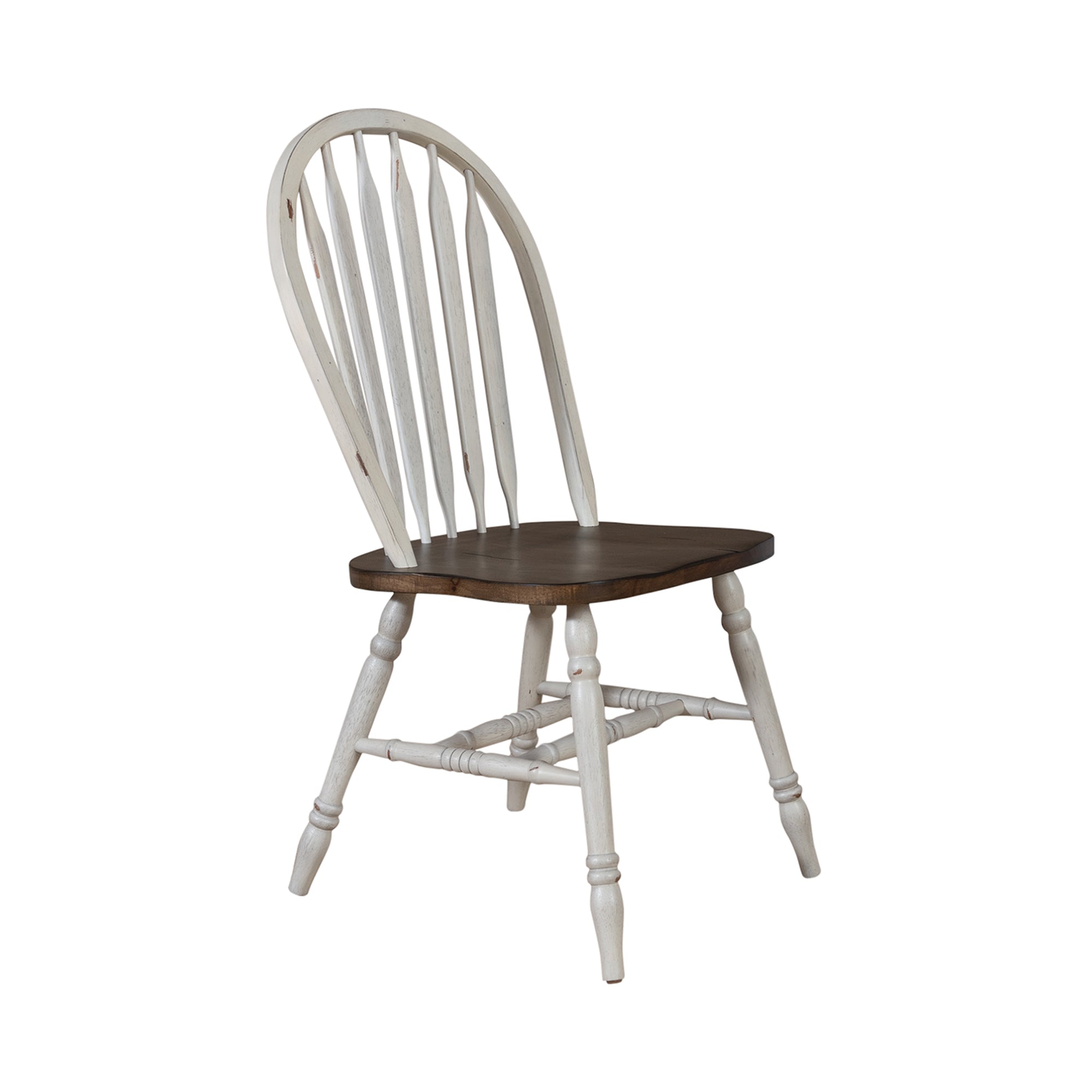 Carolina Crossing 186W-C1000S Windsor Side Chair- White
