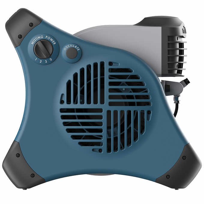 Lasko 7054 Misto Outdoor Misting Blower Fan, Features Cooling Misters