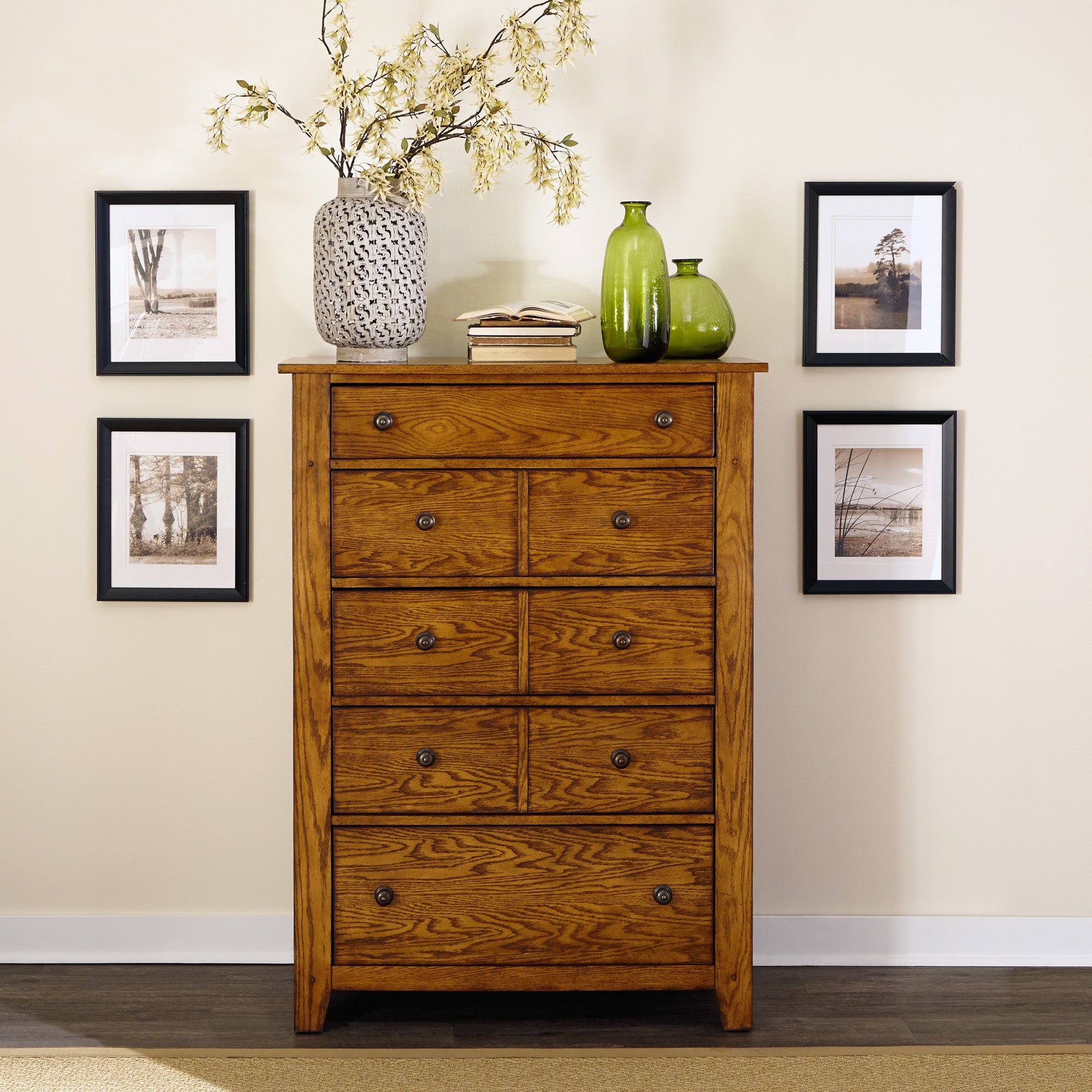 Grandpas Cabin A175-BR41 5 Drawer Chest
