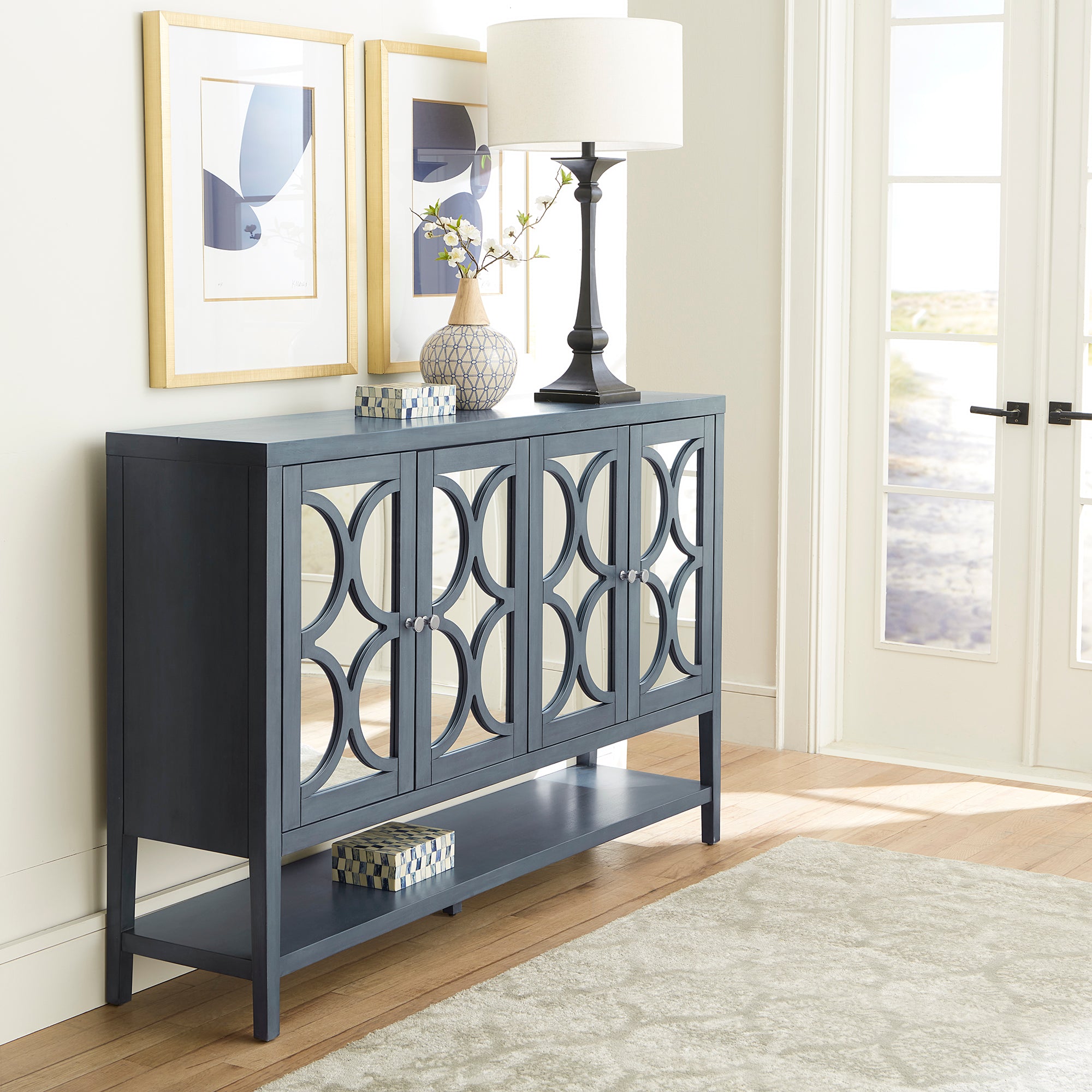 Circle View 2122-AC1000 Four Door Accent Cabinet
