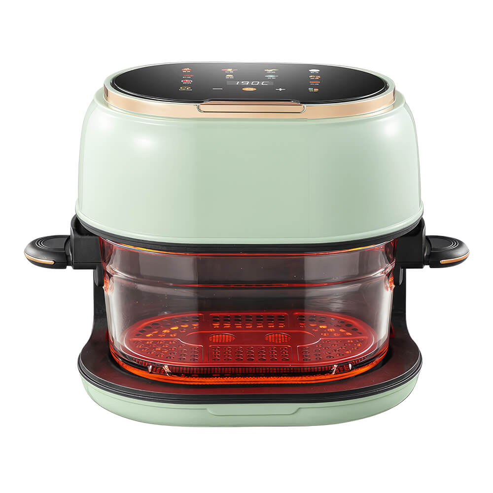 4.2QT Visible Air Fryer Smokeless Oil Free 10-Presets Smart Touch 1350W