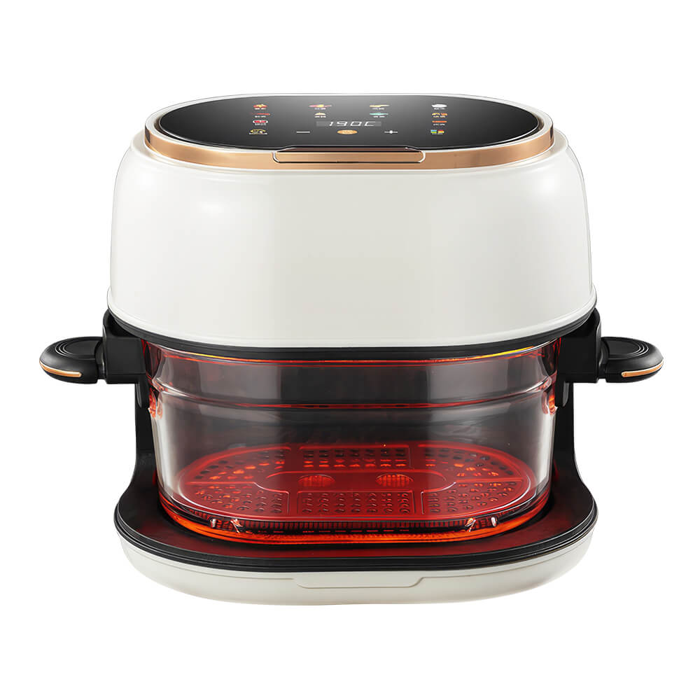 4.2QT Visible Air Fryer Smokeless Oil Free 10-Presets Smart Touch 1350W