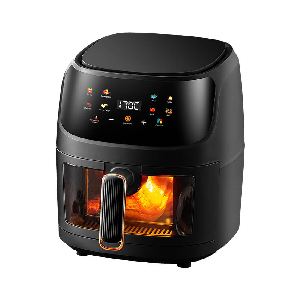 8.5QT Air Fryer 8-IN-1 Digital Touchscreen Visible Cooking Window