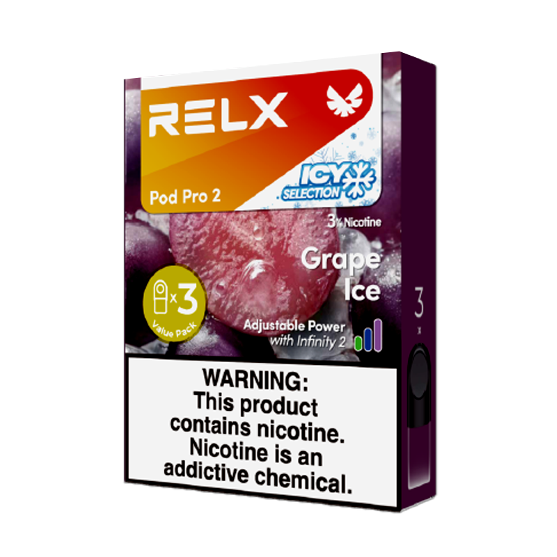 美版悦刻煙彈 RELX Infinity 四代/五代/六代RELX Pod Pro 2果味煙彈    全球直郵【满10盒打8折】 - 華人蒸汽