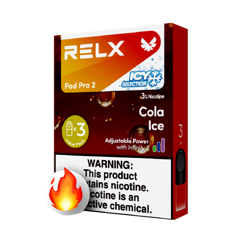 美版悦刻煙彈 RELX Infinity 四代/五代/六代RELX Pod Pro 2果味煙彈    全球直郵【满10盒打8折】 - 華人蒸汽