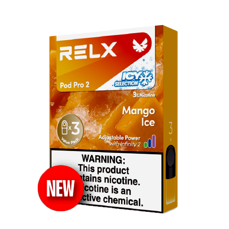 美版悦刻煙彈 RELX Infinity 四代/五代/六代RELX Pod Pro 2果味煙彈    全球直郵【满10盒打8折】 - 華人蒸汽