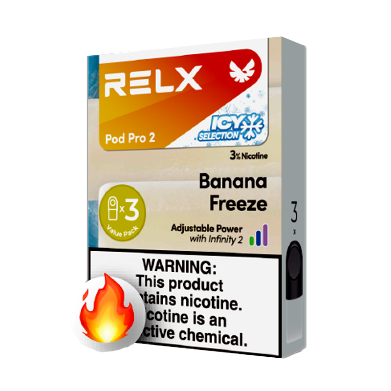 美版悦刻煙彈 RELX Infinity 四代/五代/六代RELX Pod Pro 2果味煙彈    全球直郵【满10盒打8折】 - 華人蒸汽