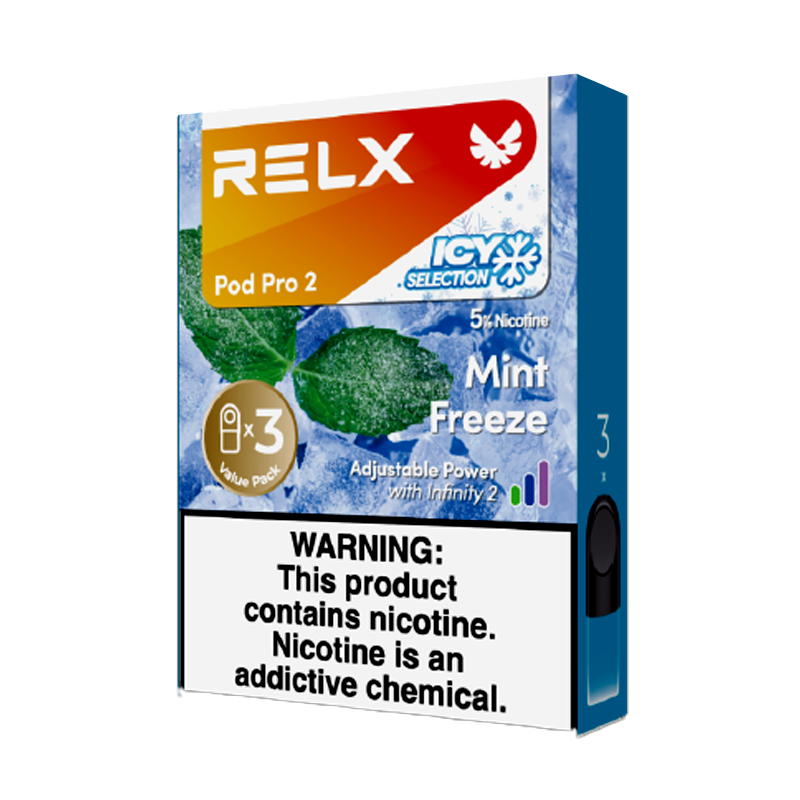 美版悦刻煙彈 RELX Infinity 四代/五代/六代RELX Pod Pro 2果味煙彈    全球直郵【满10盒打8折】 - 華人蒸汽