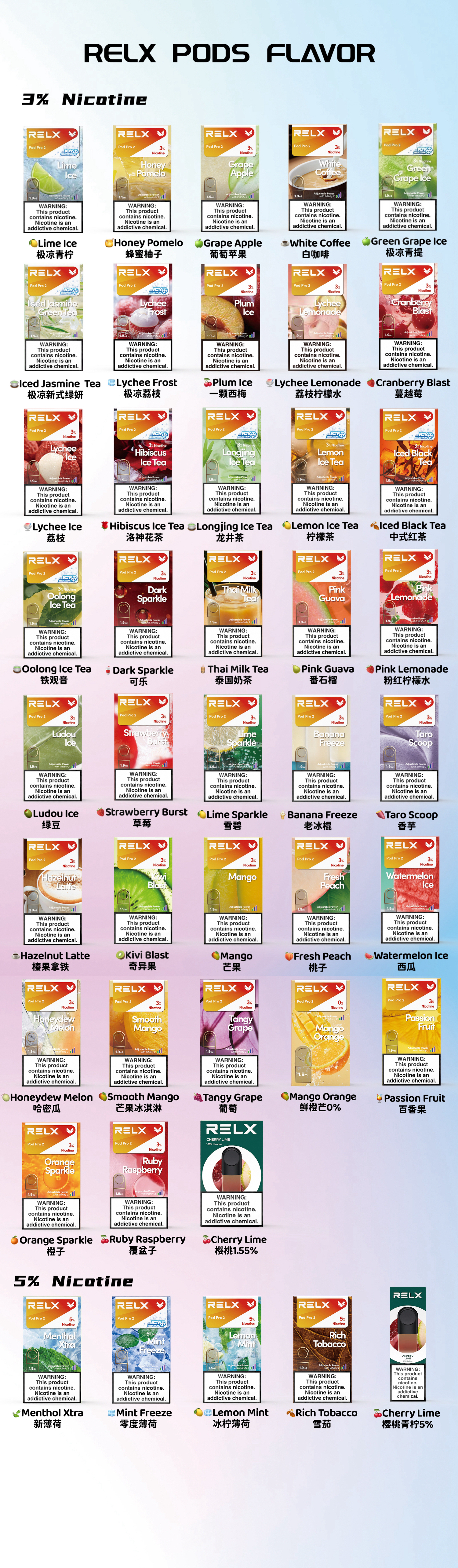 美版RELX悅刻系列RELX Infinity煙桿/煙彈果味POD  DDP完稅商品【墨西哥/巴西/中國大陸】口岸發貨急速到貨【包郵包稅】 - 華人蒸汽