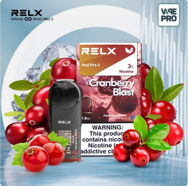 美版悦刻煙彈 RELX Infinity 四代/五代/六代RELX Pod Pro 2果味煙彈    全球直郵【满10盒打8折】 - 華人蒸汽