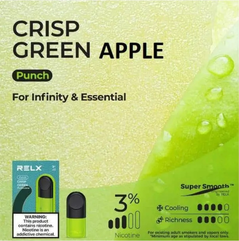 美版悦刻煙彈 RELX Infinity 四代/五代/六代RELX Pod Pro 2果味煙彈    全球直郵【满10盒打8折】 - 華人蒸汽