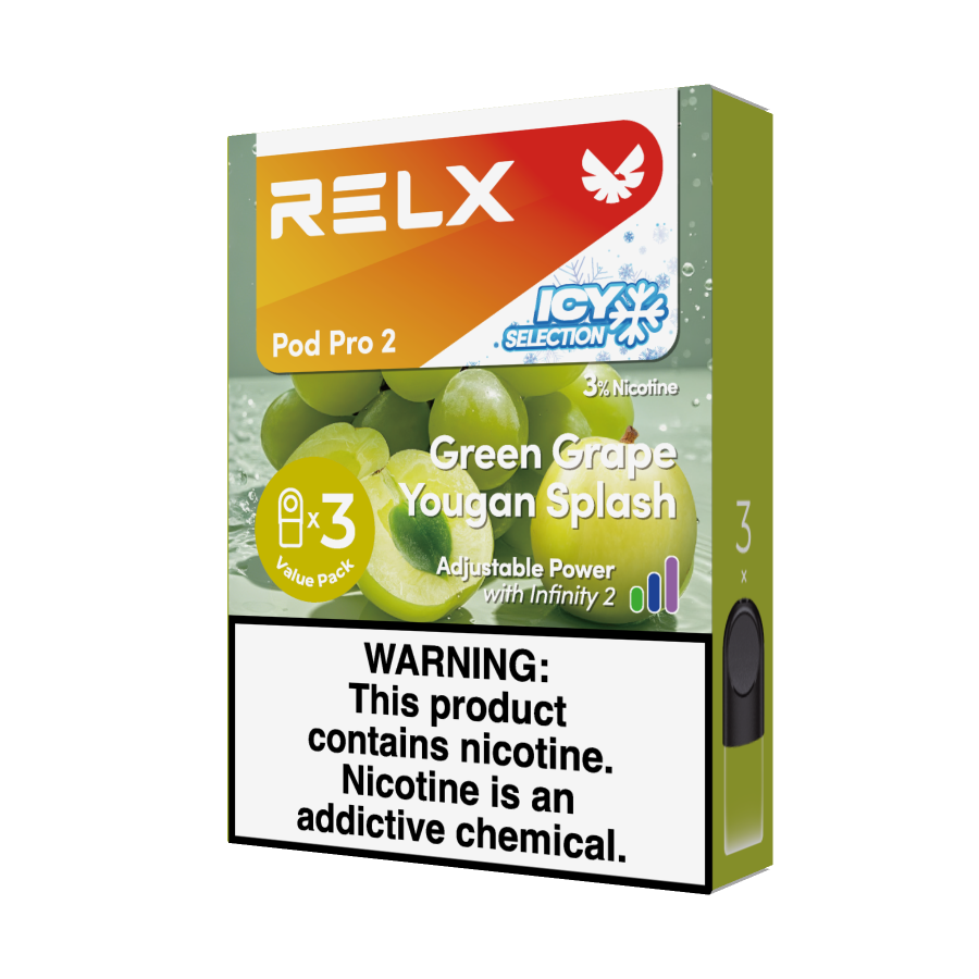 美版悦刻煙彈 RELX Infinity 四代/五代/六代RELX Pod Pro 2果味煙彈    全球直郵【满10盒打8折】 - 華人蒸汽