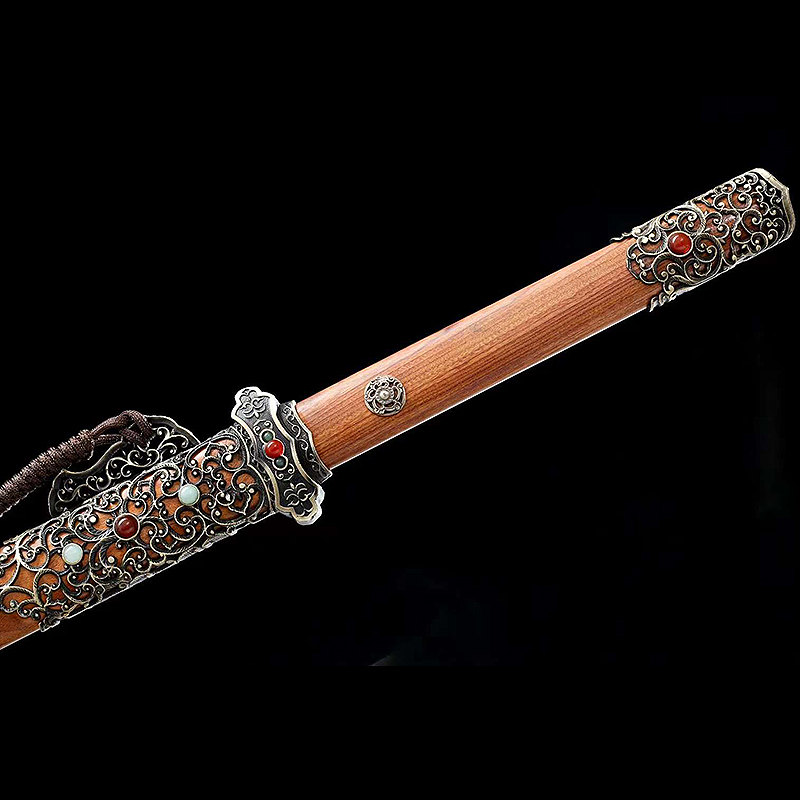 Royal Honor | Tangdao Sword | Battle-Ready | Thousands layers steel | Clay tempered | Handcrafted - Spartan Blades Club - 陳氏劍莊1892