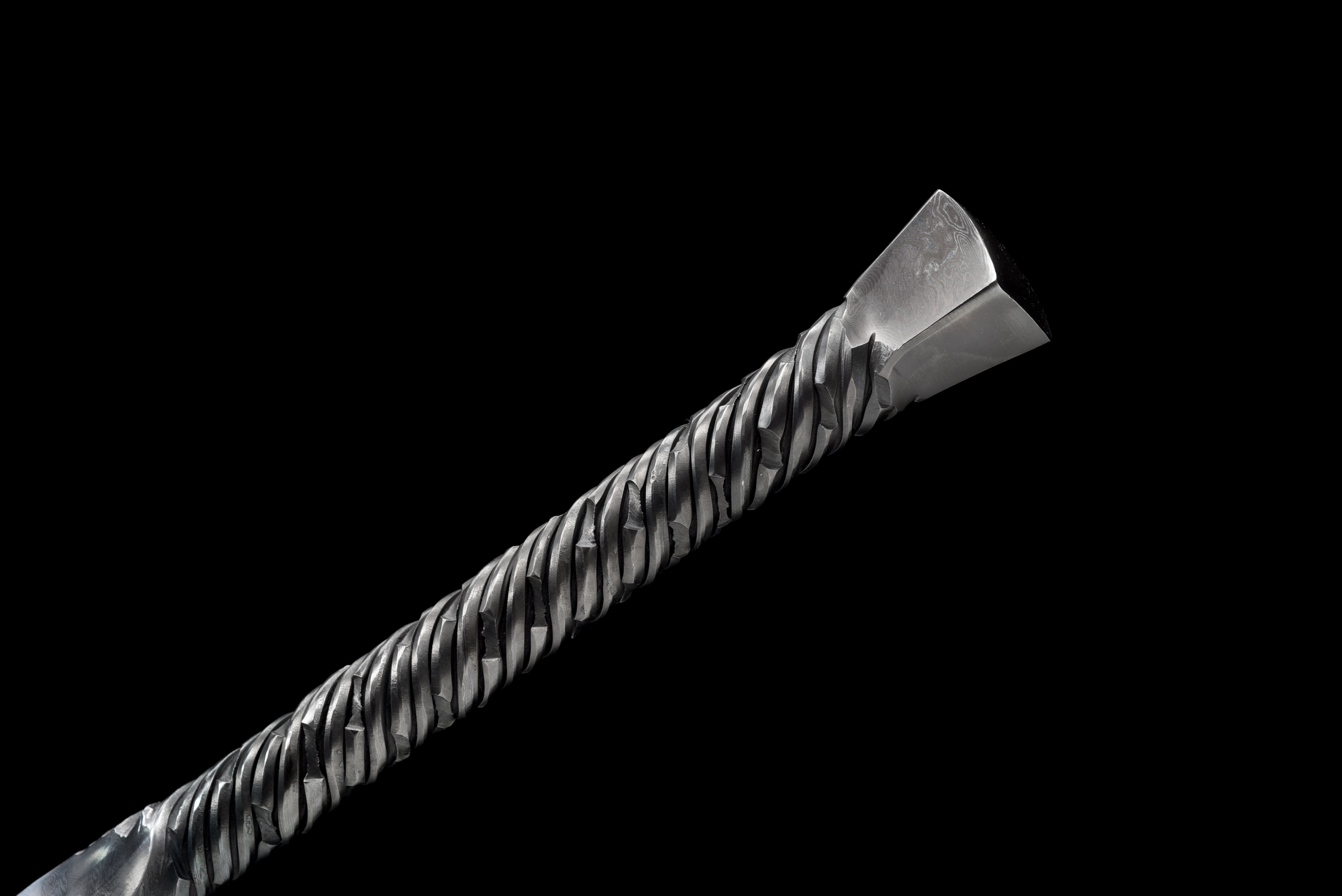 COMMANDER | One-Piece Sword | Damascus Steel | Clay tempered | Handcrafted - Spartan Blades Club - 陳氏劍莊1892