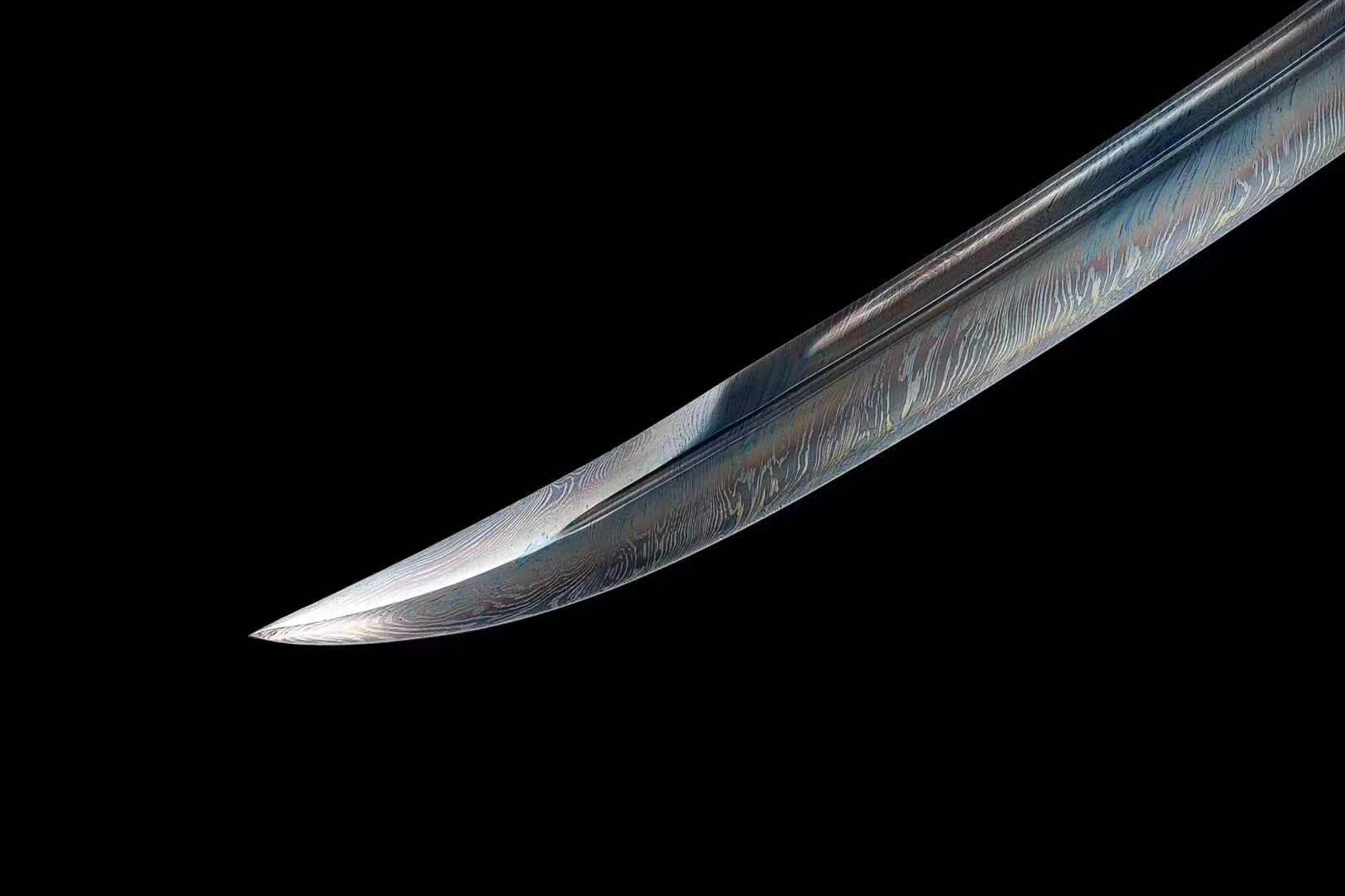 Viking Style Blade | Damascus Steel | One-Piece | Handcrafted - Spartan Blades Club - 陳氏劍莊1892