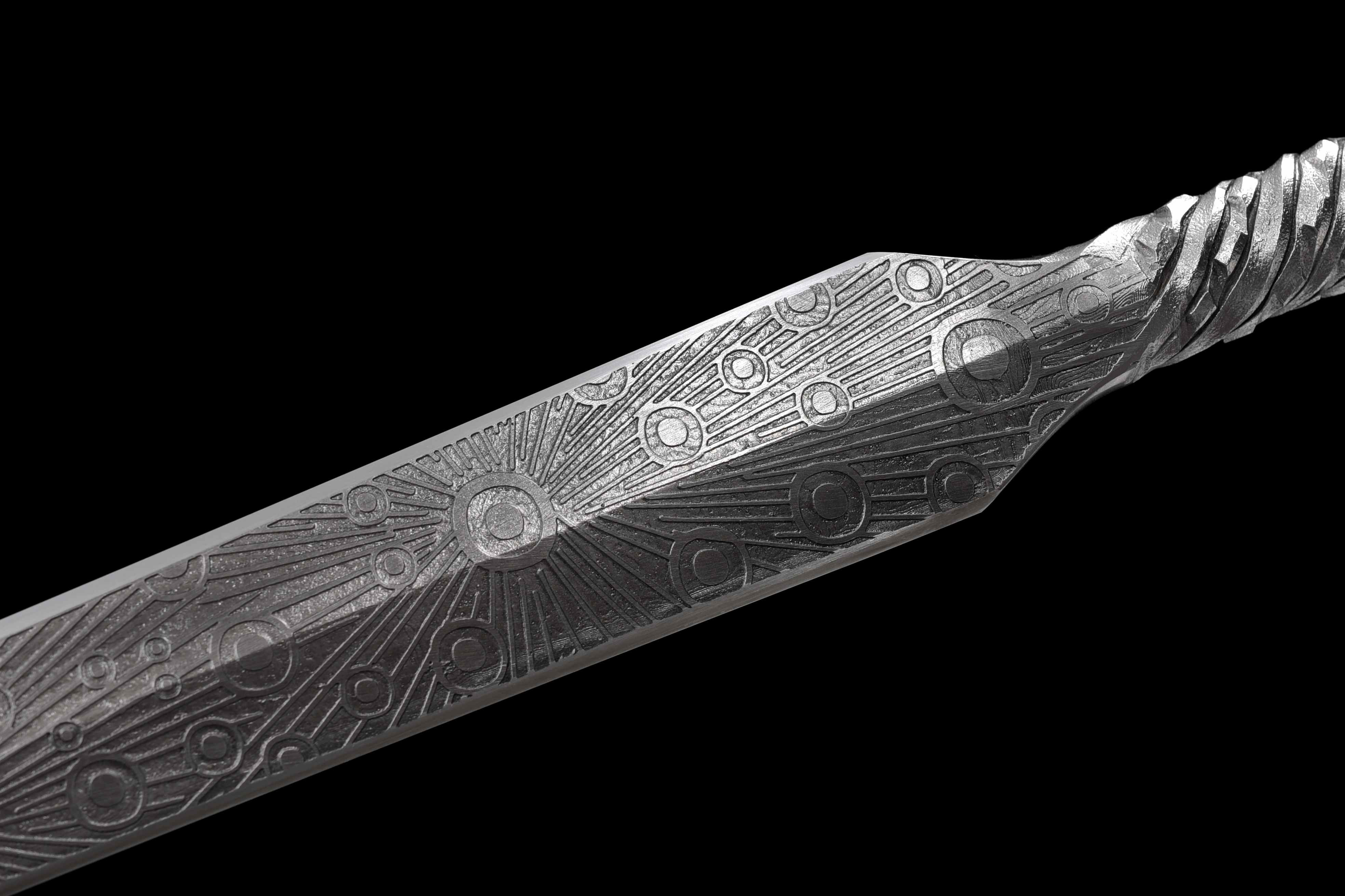 INTERSTELLAR | One-Piece Sword | Damascus Steel | Handcrafted - Spartan Blades Club - 陳氏劍莊1892