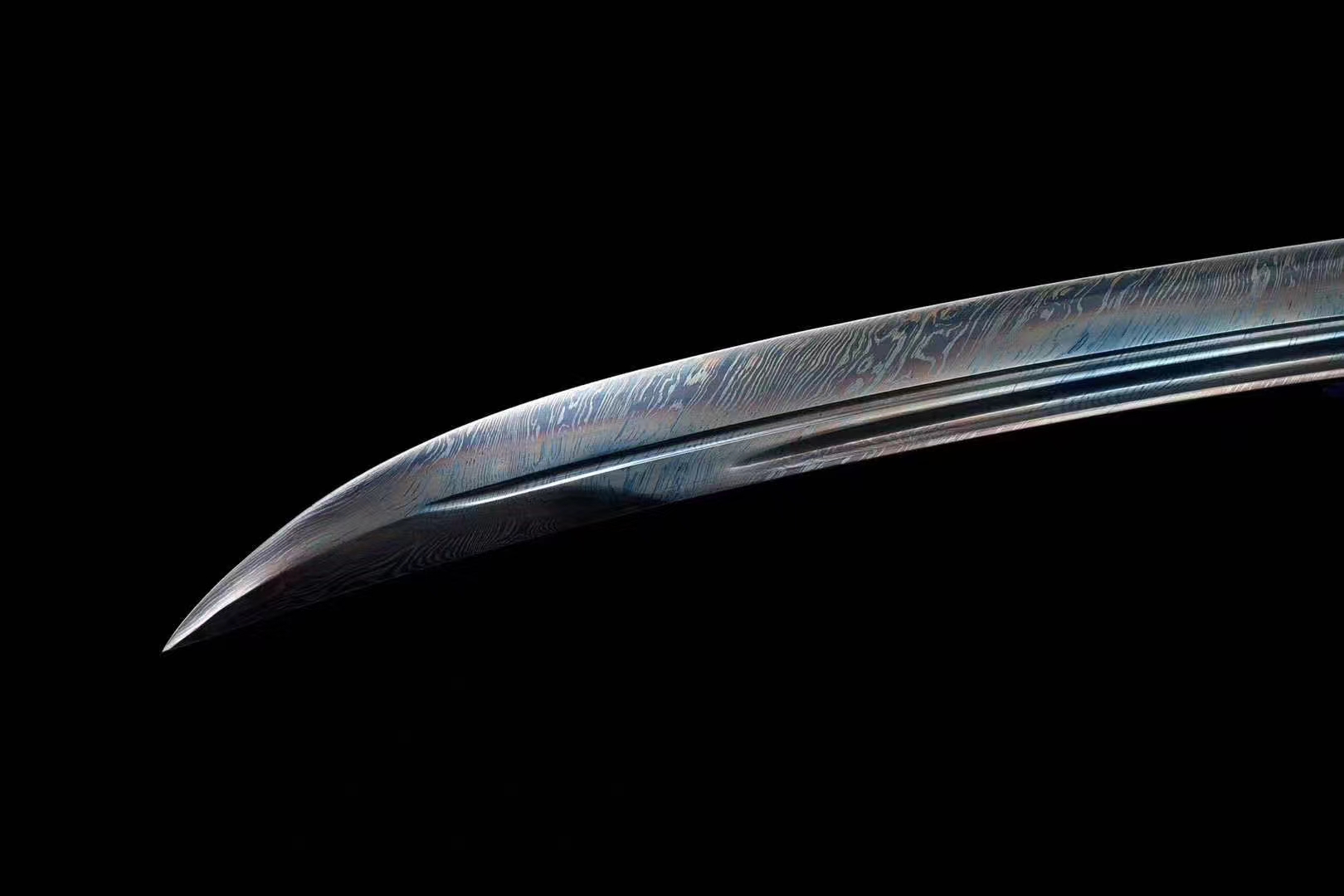 Viking Style Blade | Damascus Steel | One-Piece | Handcrafted - Spartan Blades Club - 陳氏劍莊1892