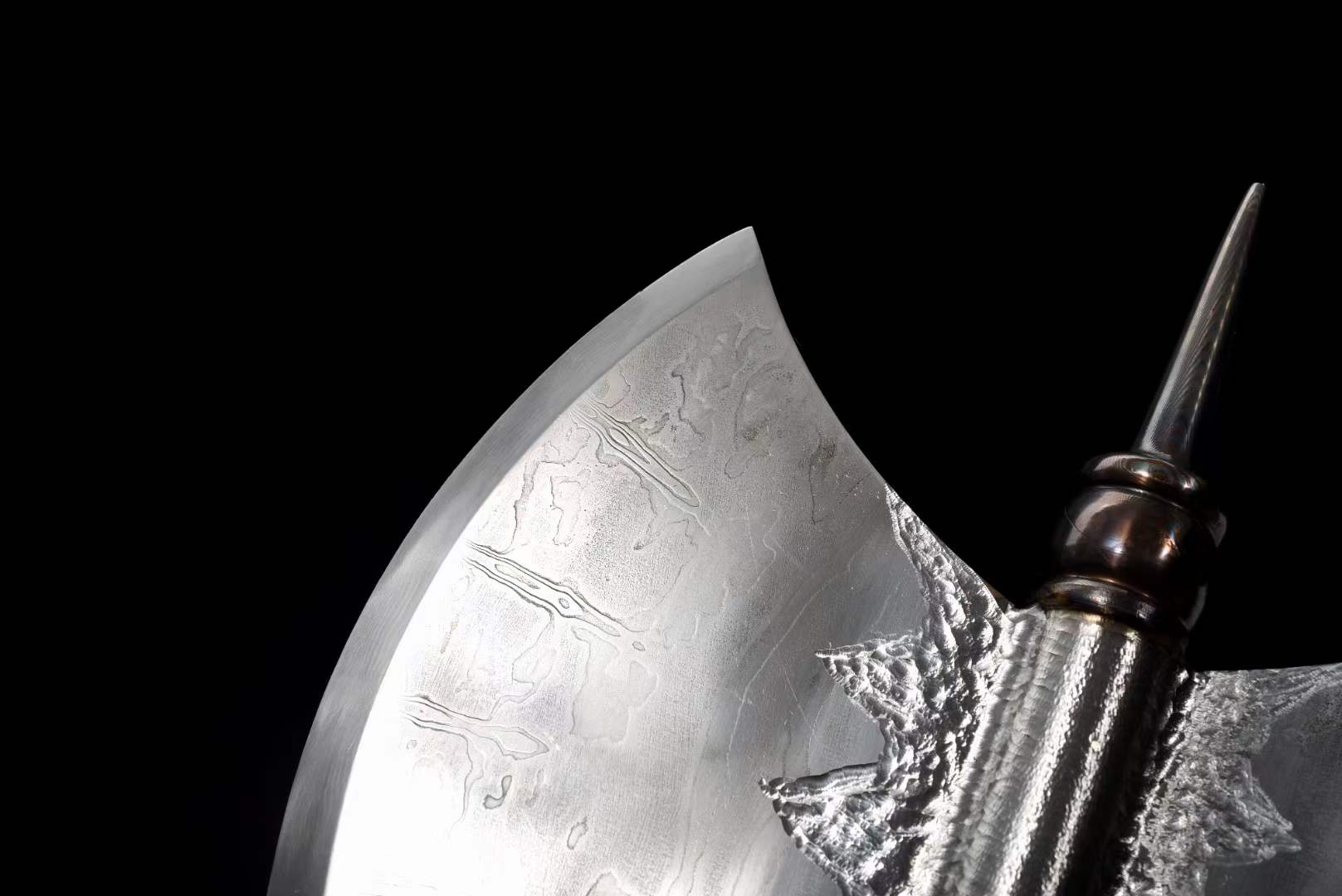 Butterfly Axe | Integrated forged | Damascus Steel | High Performance Hardness | Battle Ready - Spartan Blades Club - 陳氏劍莊1892